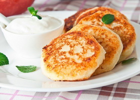 Диетические сырники Диетические сырники