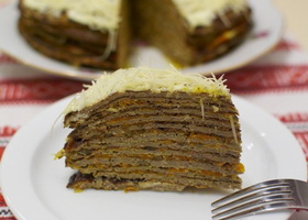 Диетический печеночный торт Диетический печеночный торт