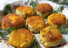 Рыбные котлеты в духовке Рыбные котлеты в духовке