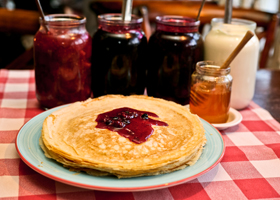 Диетические блины на кефире Диетические блины на кефире