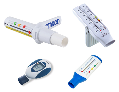 Различные модели пикфлоуметров (взрослые и детские) Различные модели пикфлоуметров (взрослые и детские)